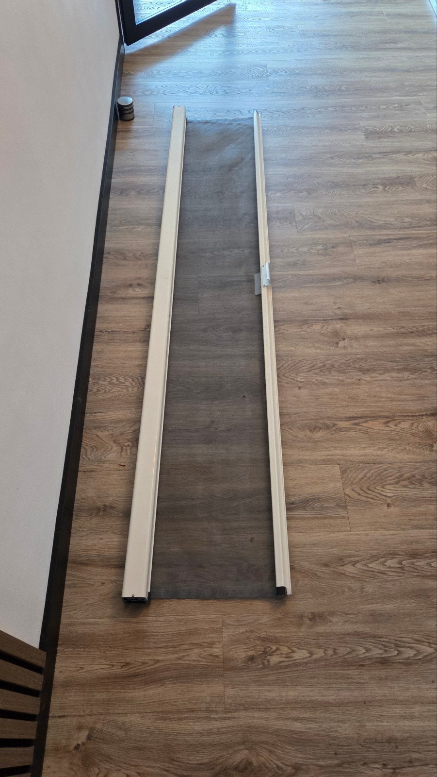 Gebruikte rolhordeur - 205 x 95 cm, Ophalen, Gebruikt, 80 tot 100 cm, Hordeur