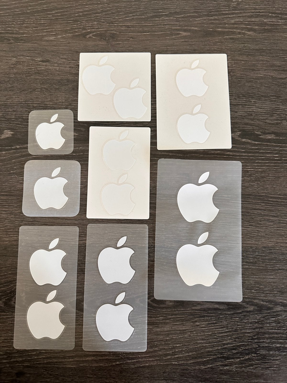 Apple stickers, Ophalen of Verzenden, Zo goed als nieuw