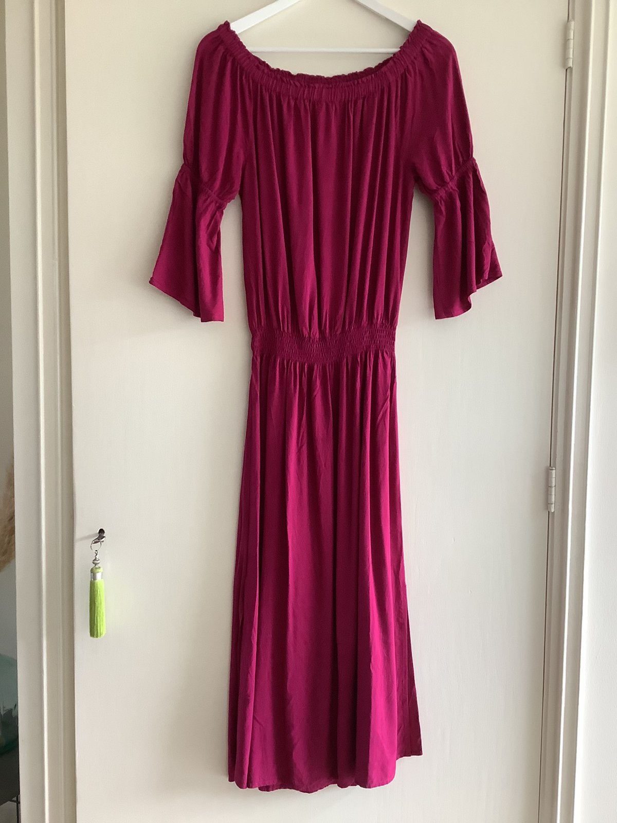 LaDress jurk maat XS, Verzenden, Zo goed als nieuw, Maat 34 (XS) of kleiner, Onder de knie