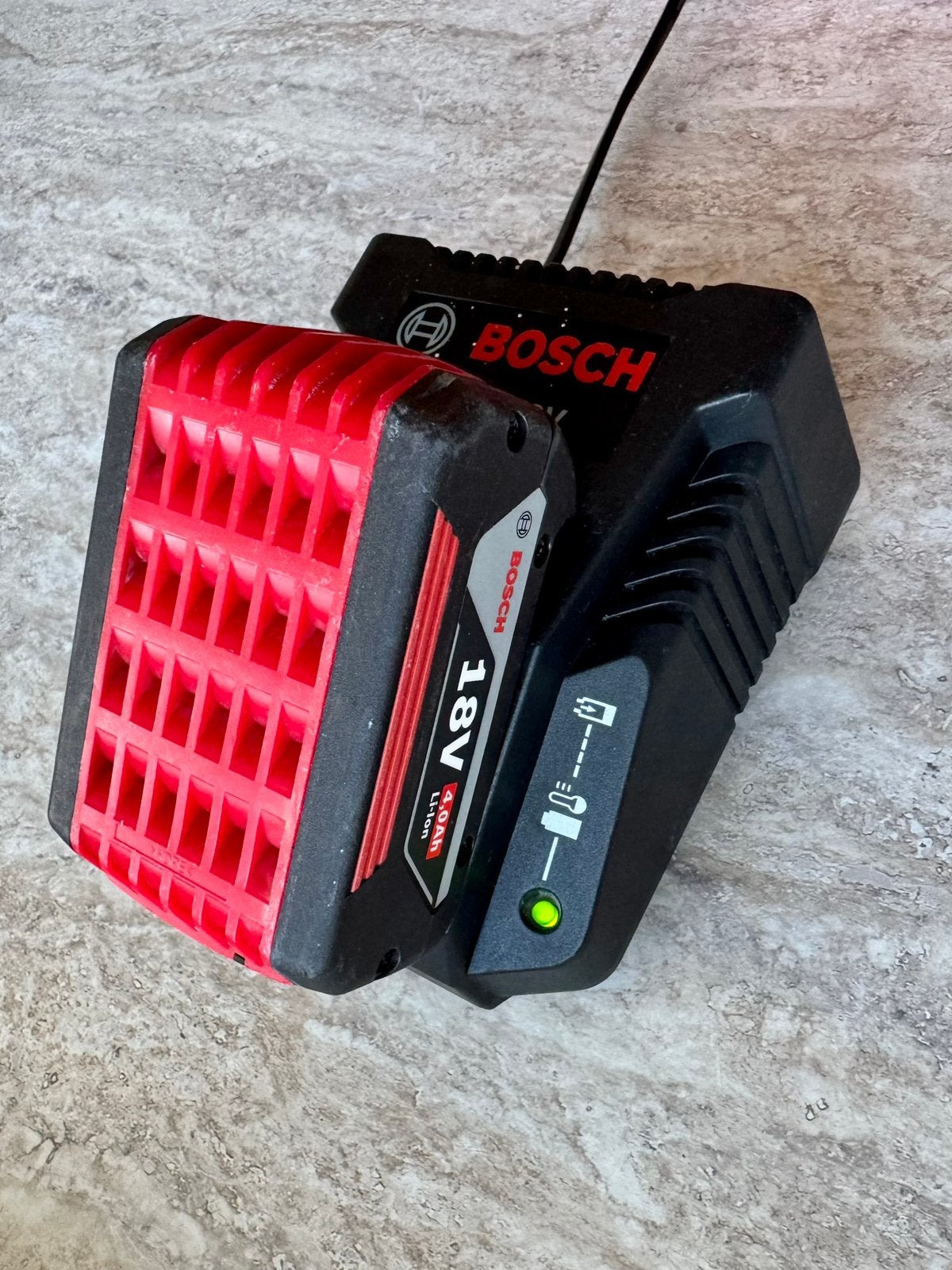 Accu starter set Bosch, Ophalen of Verzenden, Gebruikt