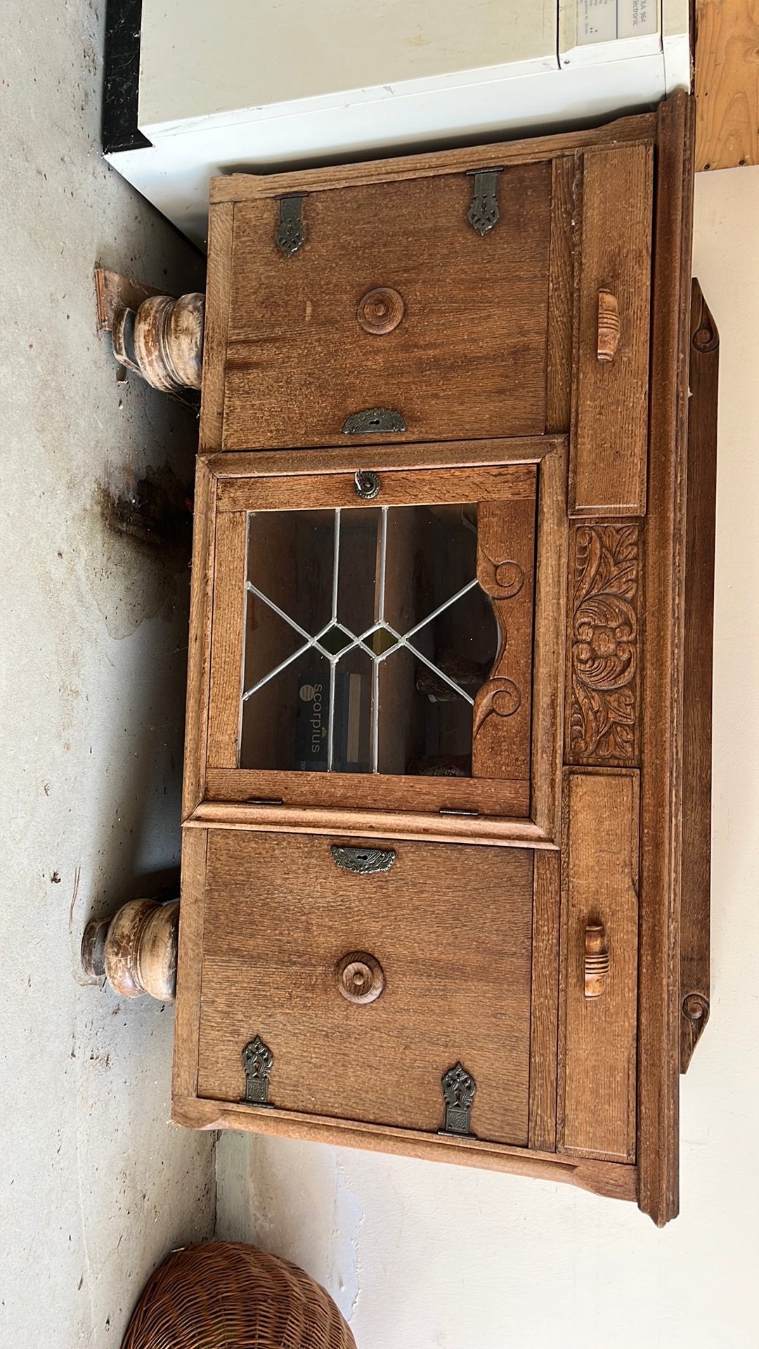 Antieke oude dressoir / kast, Antiek en Kunst, Antiek | Meubels | Kasten, Ophalen