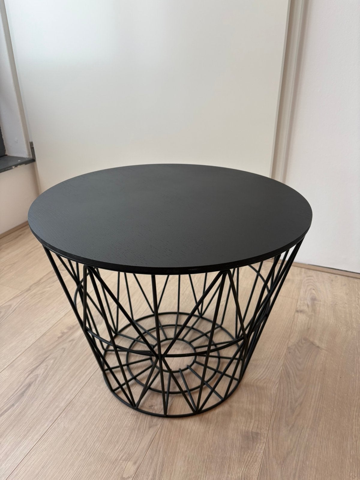 Ferm living opbergmand met deksel, Minder dan 55 cm, Rond, Zo goed als nieuw, Ophalen