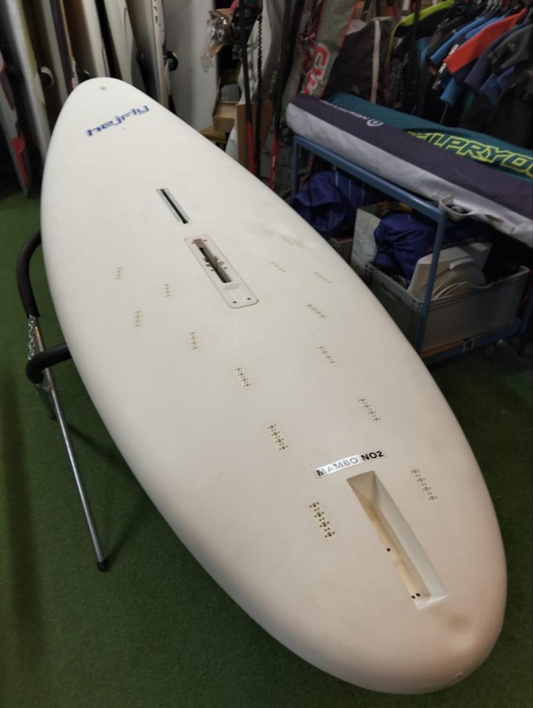Nieuwe Hejfly mambo2 175 ltr. Met zwaard, Watersport en Boten, Windsurfen, Hejfly, 250 tot 300 cm, Inklapbaar zwaard, Nieuw