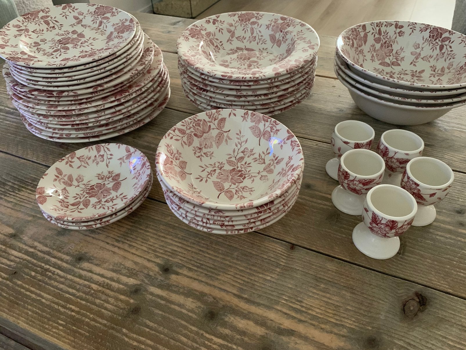 Mooi groot servies, Antiek en Kunst, Antiek | Servies compleet, Verzenden