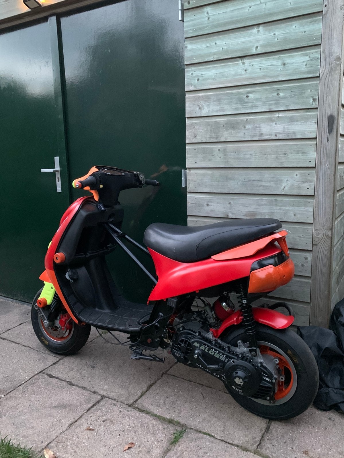 Sp98 (type frame) teruil tegen brommobiel, Ophalen, Zo goed als nieuw, Tweetakt, Zip