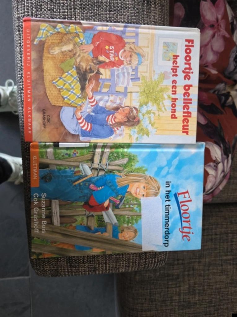 2 Floortje boeken vintage, Ophalen of Verzenden, Gelezen, 3 tot 4 jaar