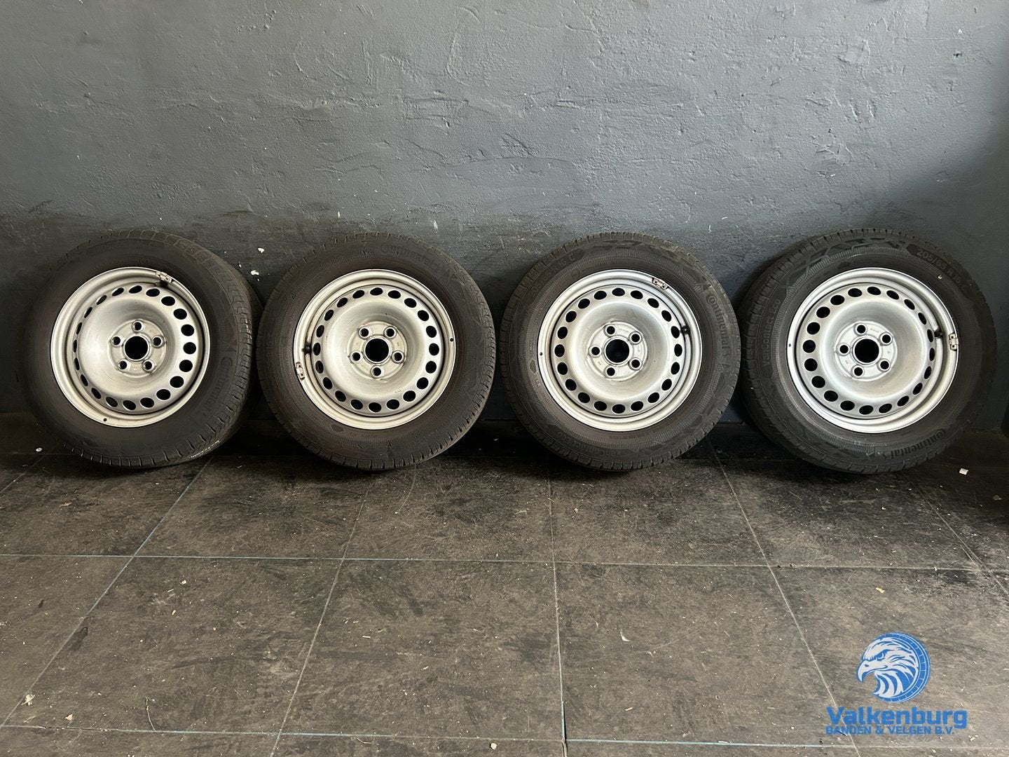 7-8mm! Originele VW Transporter T5 GP T6 T6.1 16 inch stalen, Auto-onderdelen, -, Banden en Velgen, -, Zomerbanden