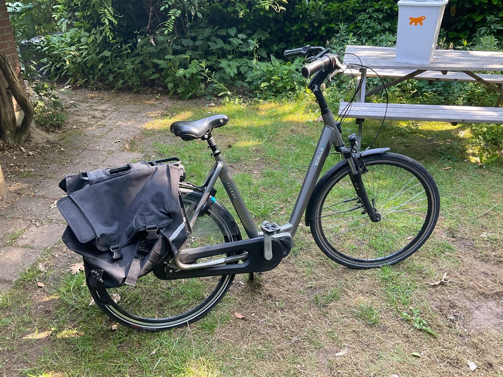Stella Vienna E-bike met Shimano Steps motor, Gebruikt, 50 km per accu of meer, 55 tot 59 cm, Ophalen