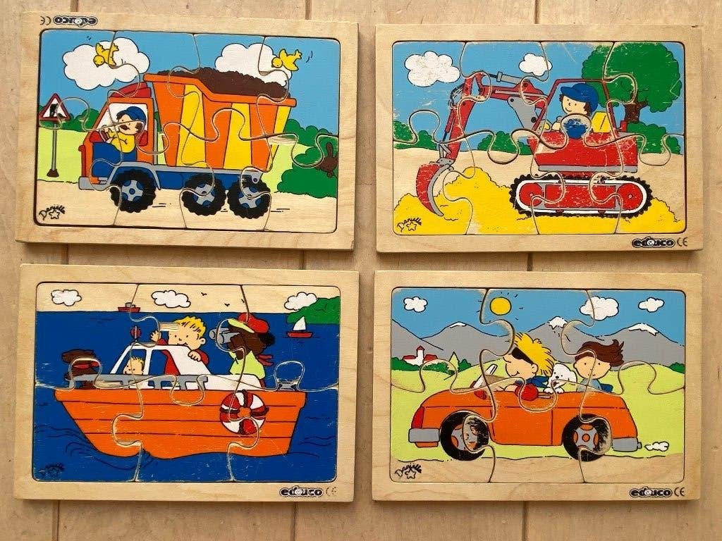 Educo puzzelpakket!, Ophalen of Verzenden, Minder dan 10 stukjes, Gebruikt