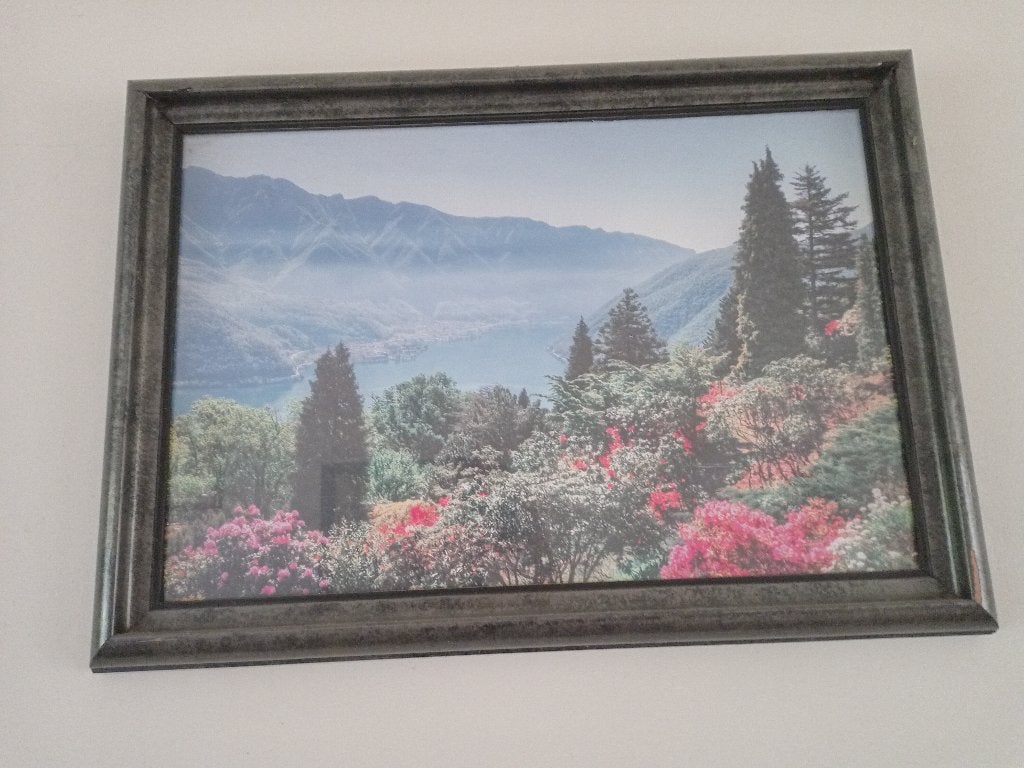Schilderij landschapfoto, Ophalen