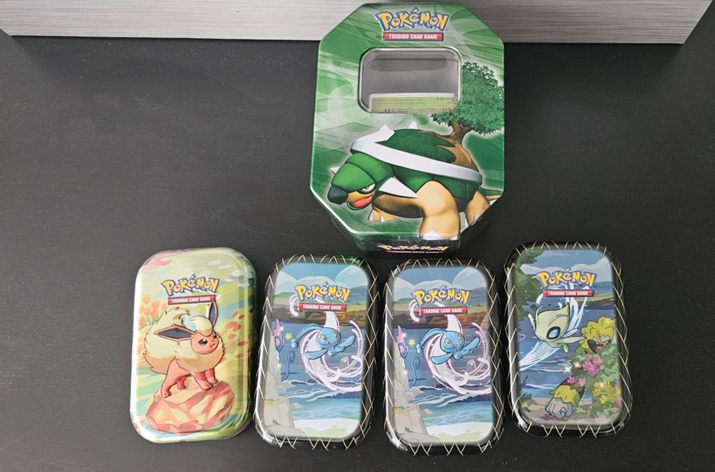 Pokémon TCG Blikken: Diverse Lege Blikken, Ophalen of Verzenden
