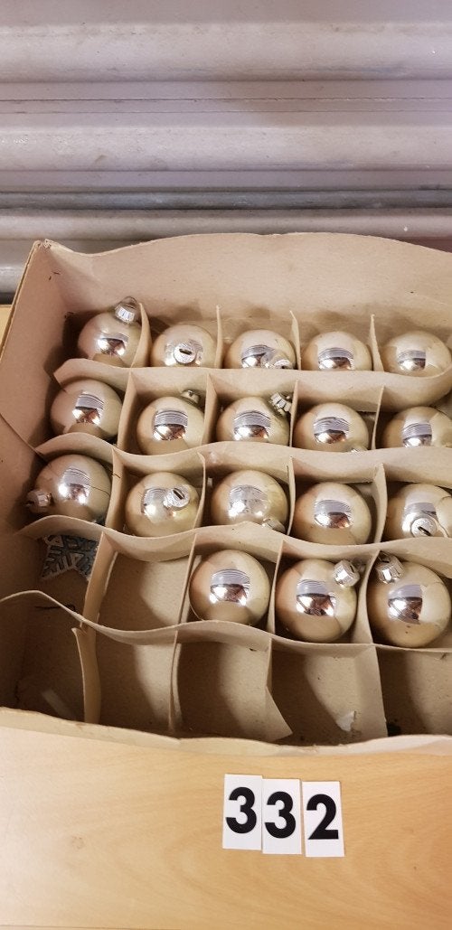 332 ] kerstballen retro, Ophalen of Verzenden, 'T Olde Gre-j, Info@toldegrej.nl, Endepoelstraat 20f Didam