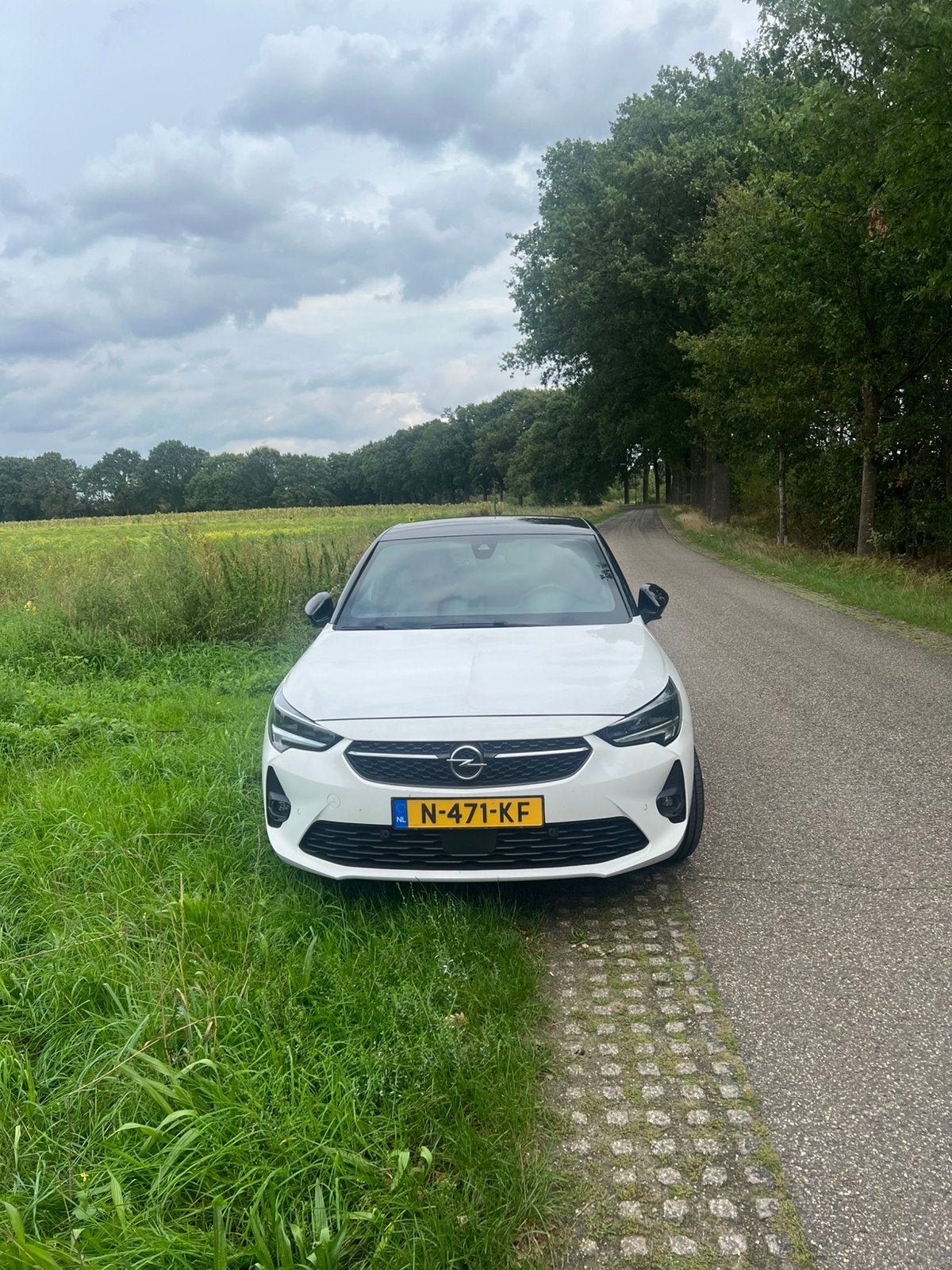 Opel Corsa 50kWh 136pk Aut 2021 Wit, Auto's, Wit, Origineel Nederlands, Elektrisch, Particulier