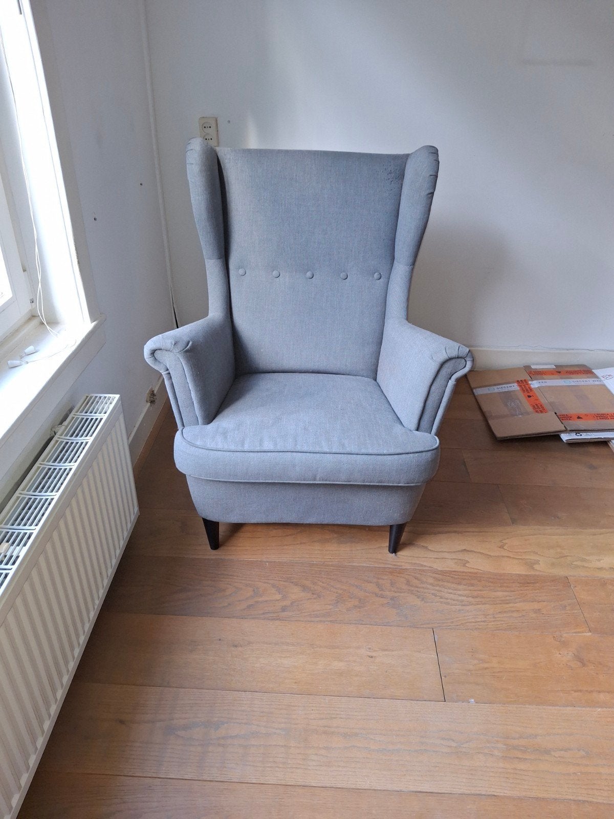 Gratis Ikea fauteuil, Ophalen, Gebruikt, 75 tot 100 cm, Stof