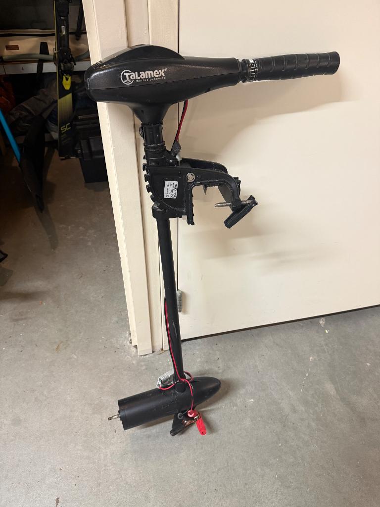 Elektrische buitenboordmotor, Ophalen, Gebruikt, Minder dan 5 pk, Elektrisch