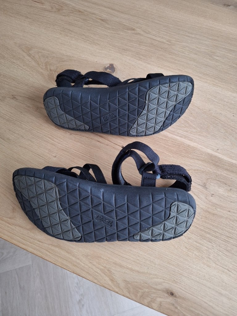 Teva sandalen dames zwart maat 41, Ophalen, Zwart, Sandalen of Muiltjes, Zo goed als nieuw