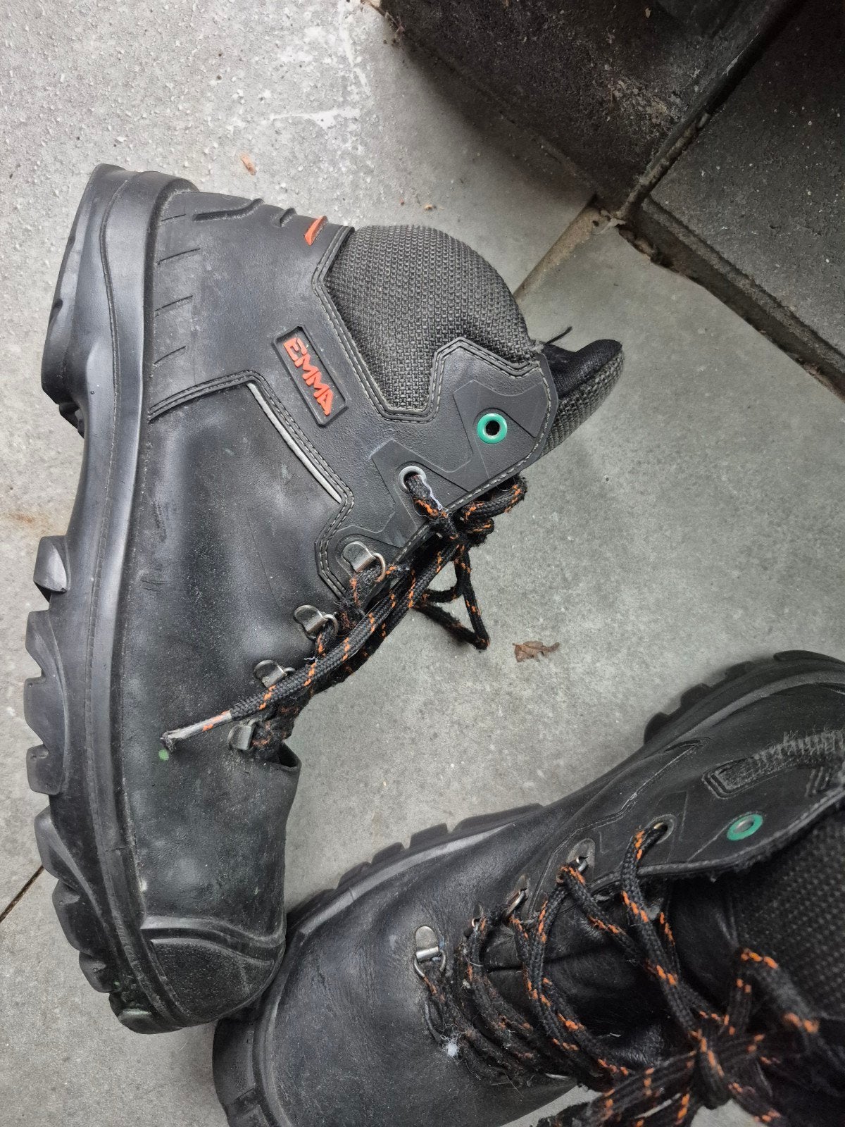 Emma veiligheidsschoenen. mt 45, Ophalen, Gebruikt