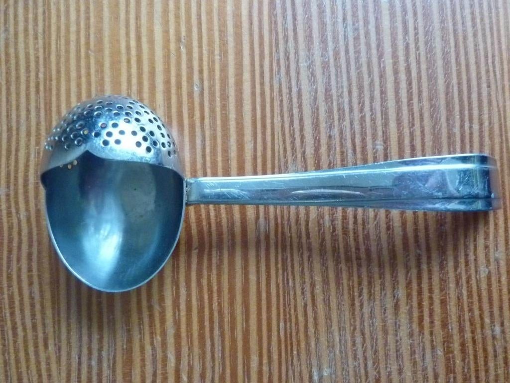 Theezeef in lepelvorm van Gero Zilmeta, Antiek en Kunst, Ophalen