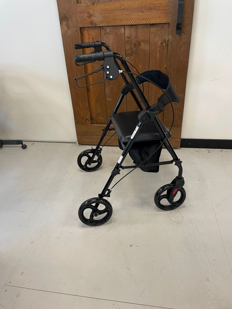 Mooiys Brian Rollator lichtgewicht - opvouwbaar - zitfunctie, Ophalen of Verzenden, Opvouwbaar, Zo goed als nieuw
