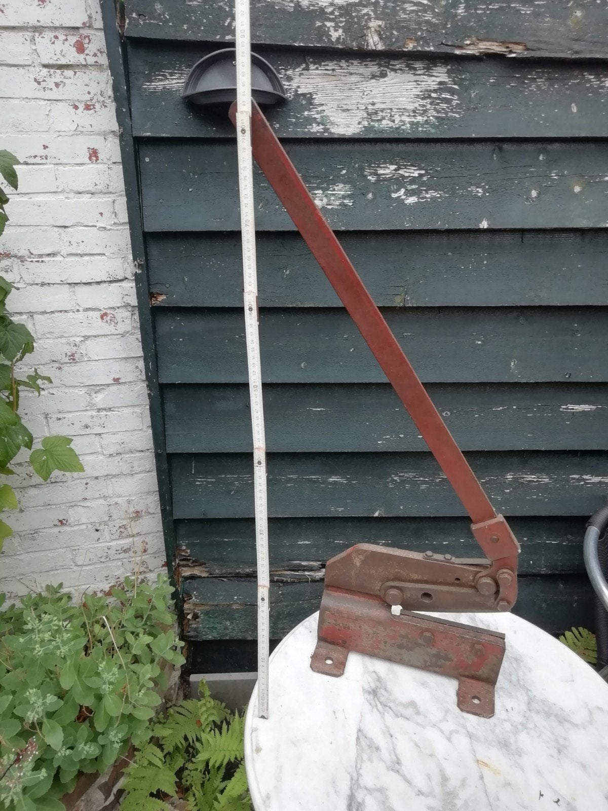 Peddinghaus Plaatschaar 3R- Vintage Metaalschaar, Doe-het-zelf en Verbouw, Gereedschap | Handgereedschap, Ophalen of Verzenden