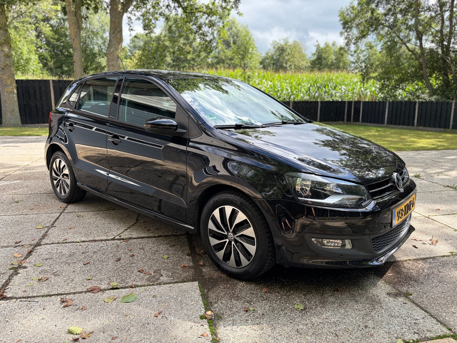 Volkswagen Polo 1.2 TSI 66KW 2012 5Deurs Vele opties, Auto's, Voorwielaandrijving, Euro 5, 40 €/maand, Zwart