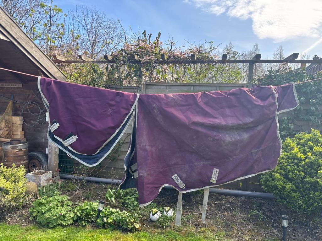 amigo dekens 185/6,0, Gebruikt, Rood, Ophalen of Verzenden, Regendeken