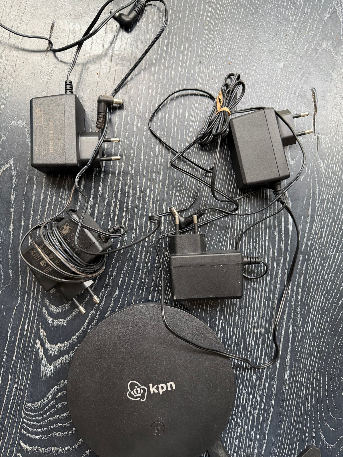 KPN SuperWifi punten (set van 4) met adapters, Ophalen of Verzenden, Gebruikt, Router