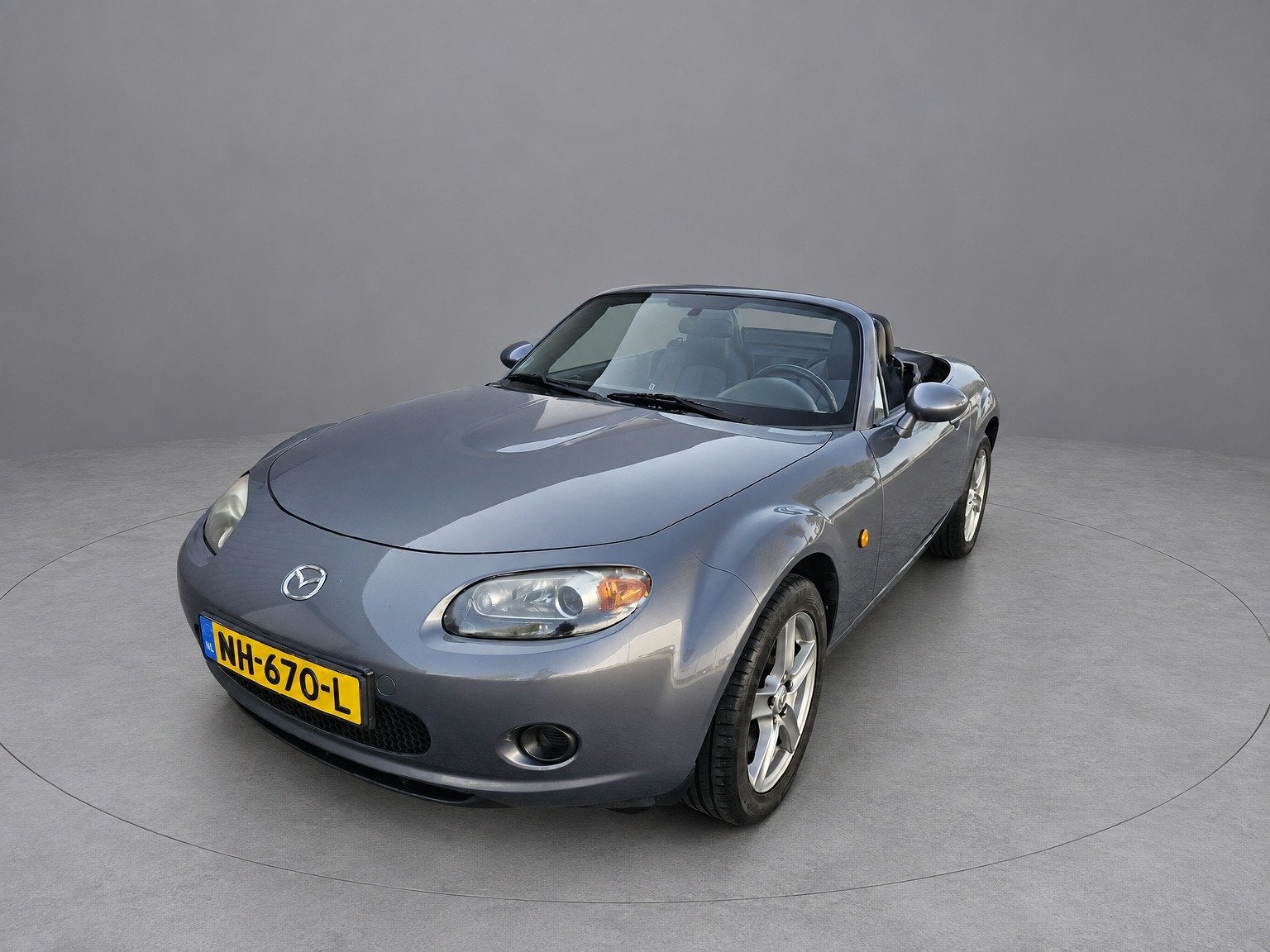 Mazda MX-5 1.8 Exclusive (bj 2007), Auto's, Achterwielaandrijving, Gebruikt, 4 cilinders, Cabriolet