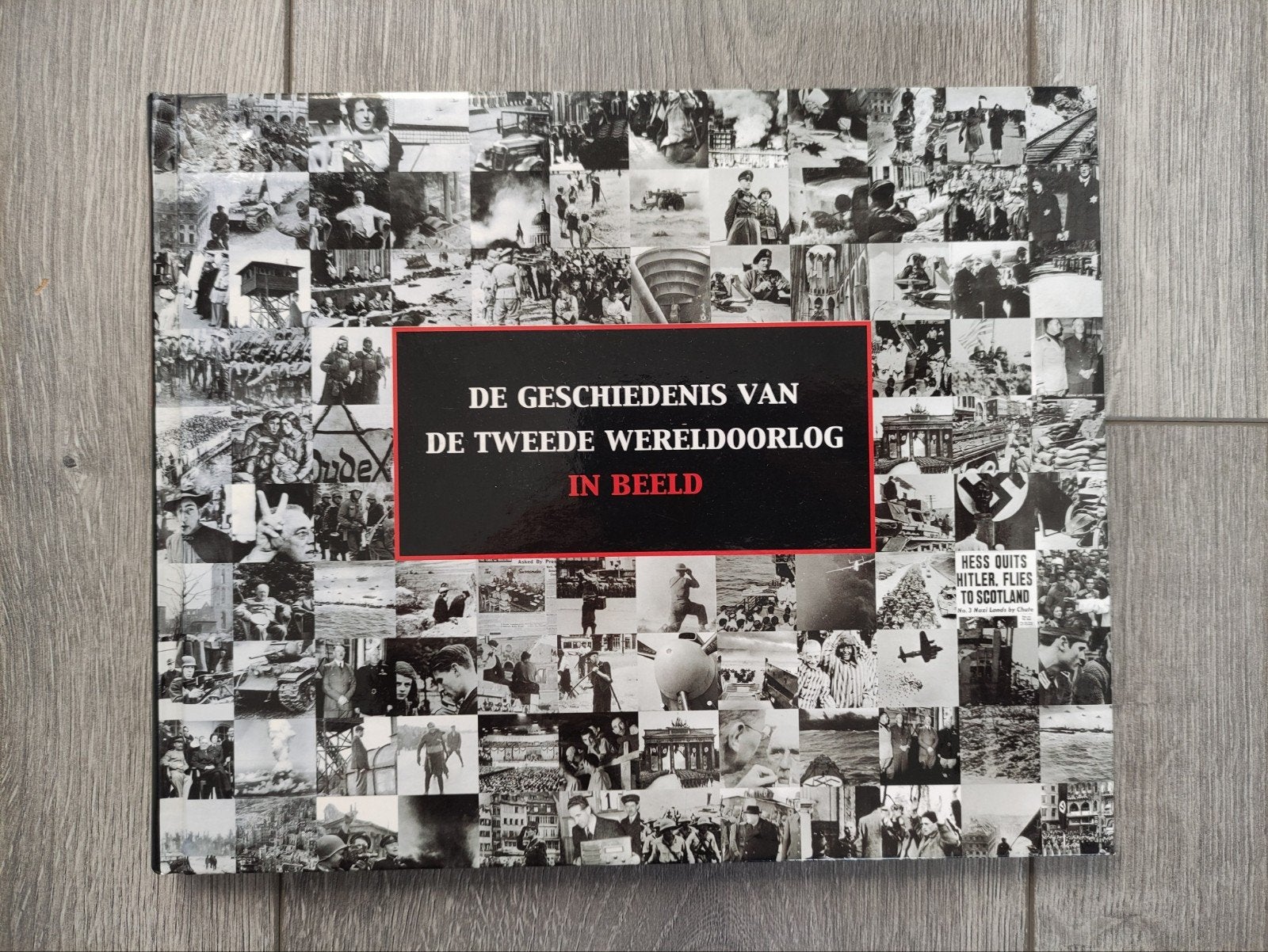 Geschiedenis van de tweede wereldoorlog in beeld boek, Verzamelen, Ophalen of Verzenden, Nederland, Boek of Tijdschrift