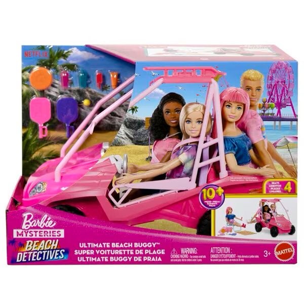 Barbie JVF68 Beach Detectives Ultimate Beach Buggy (2025, Ophalen of Verzenden, Nieuw, Barbie