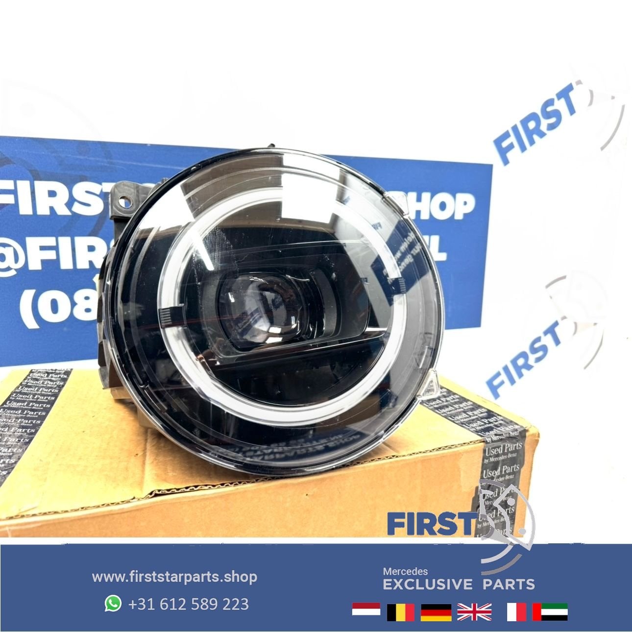 W463 G KLASSE MULTIBEAM KOPLAMP LINKS A4639067502 Mercedes 2, Gebruikt, -, Ophalen of Verzenden, -