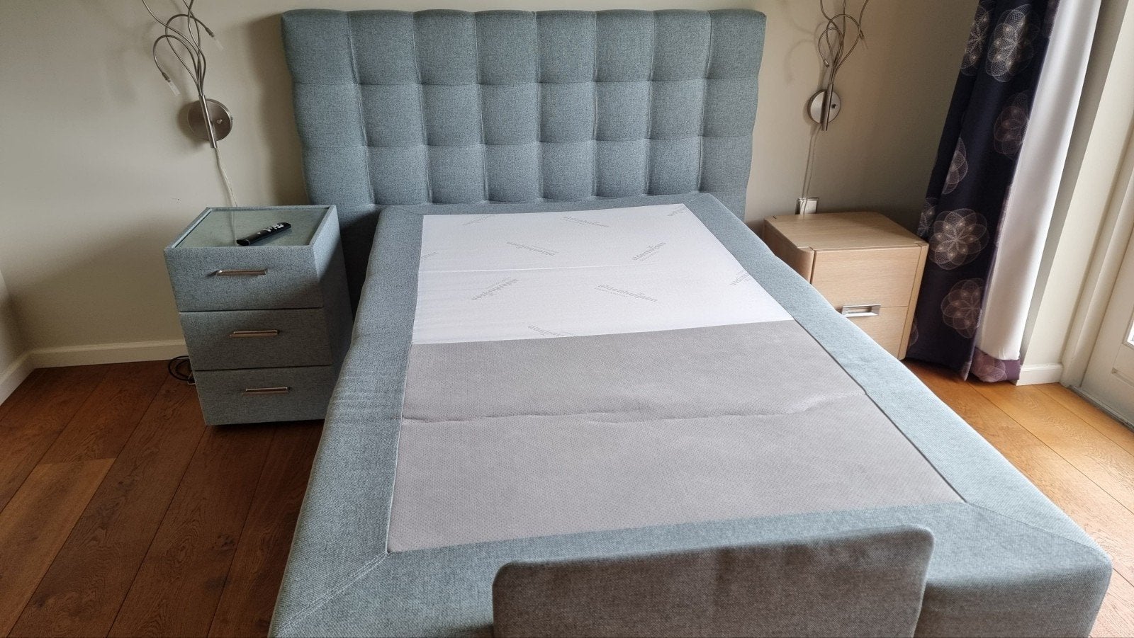 Aldenhuijsen verstelbaar bed 120x200 cm, z.g.a.n., Huis en Inrichting, Slaapkamer | Bedden, Verstelbaar, Eenpersoons, Ophalen of Verzenden