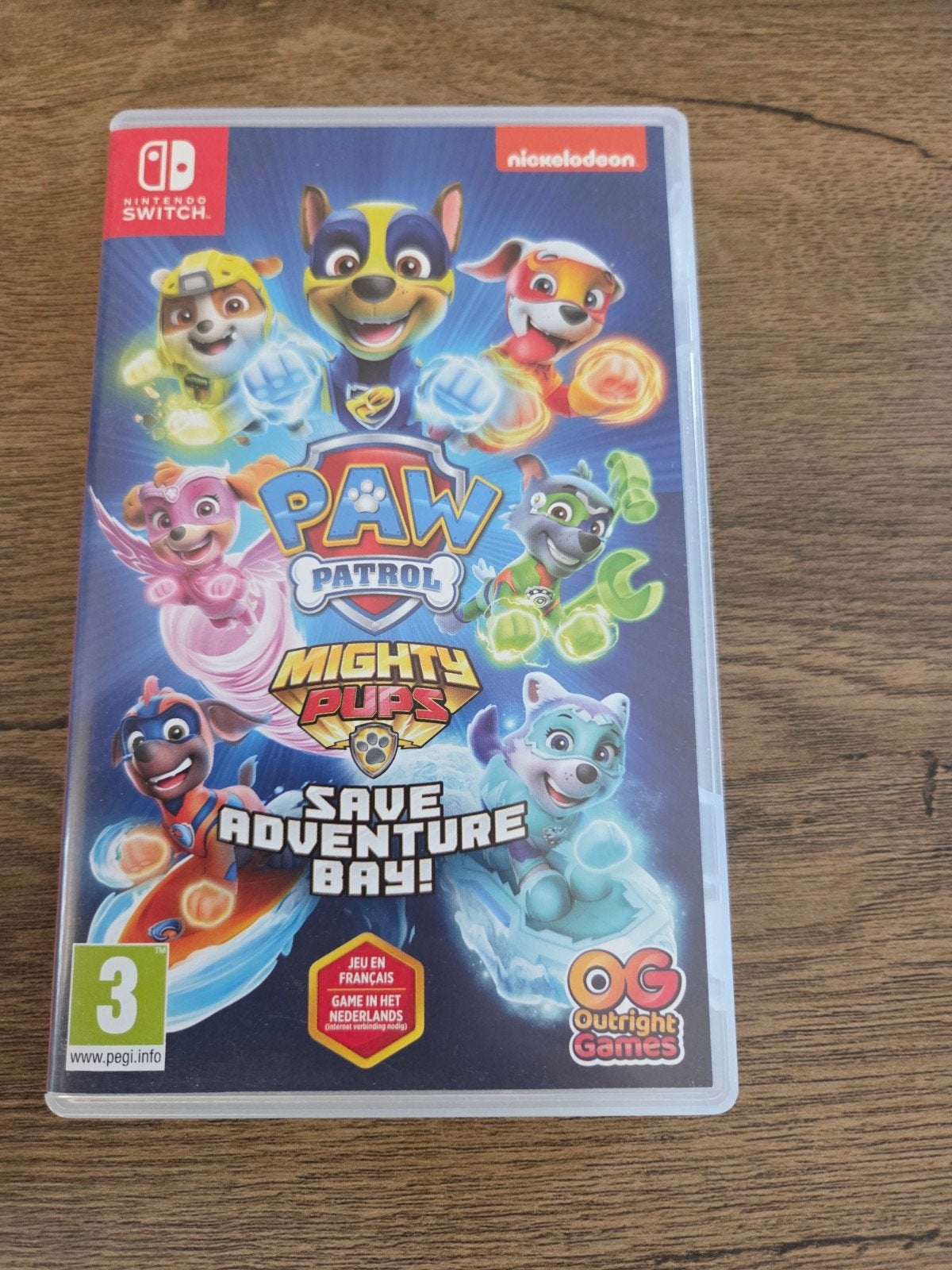 Paw Patrol Mighty Pups: Save Adventure Bay! Nintendo Switch, Avontuur en Actie, 1 speler, Ophalen of Verzenden, Zo goed als nieuw