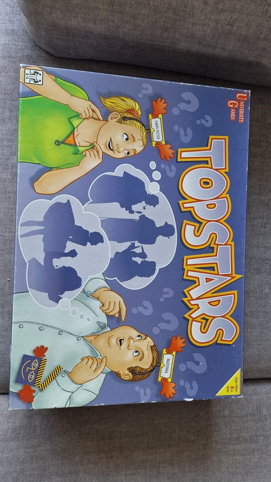 Topstars bordspel, Hobby en Vrije tijd, Een of twee spelers, Ophalen of Verzenden, Gebruikt