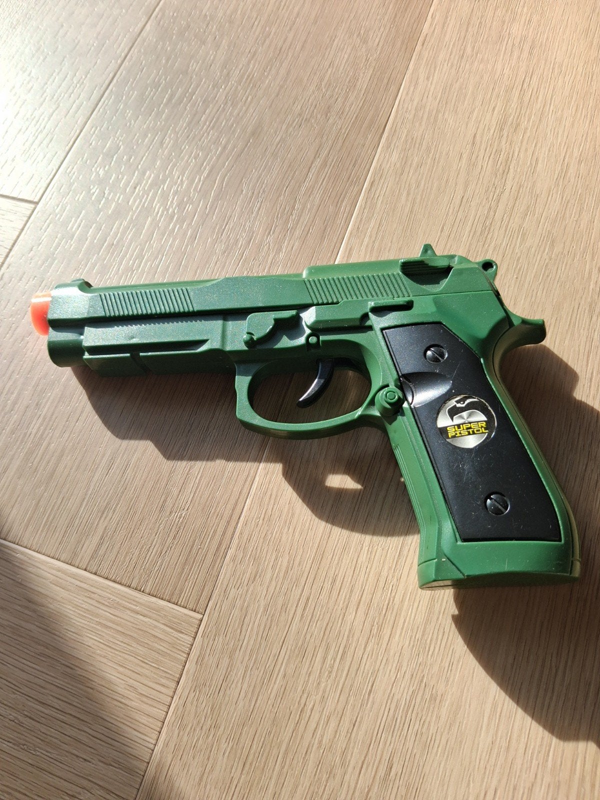 speelgoed leger pistool, Ophalen, Zo goed als nieuw
