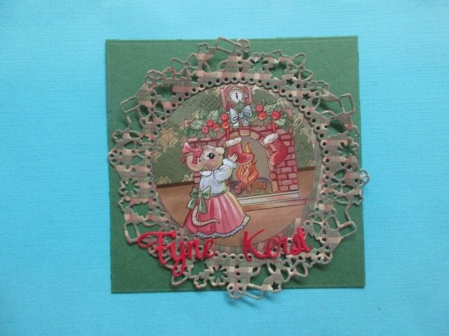 124 KERST opleg setje / muis, Verzenden, Nieuw, Kerst, Overige typen