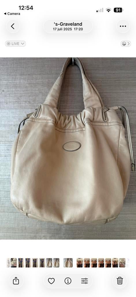 Tods buideltas, Ophalen of Verzenden, Gebruikt, Handtas