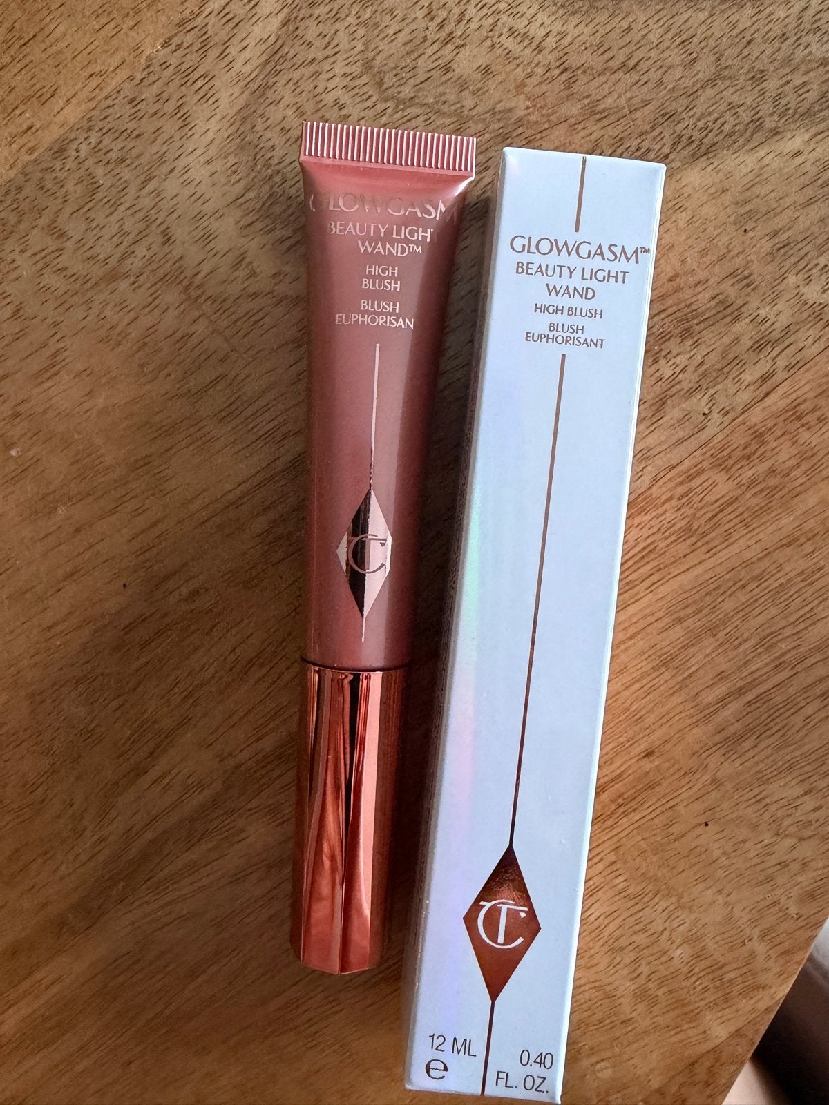 Charlotte Tilbury Glowgasm Beauty Light Wand High Blush, Wangen, Nieuw, Ophalen of Verzenden, Make-up