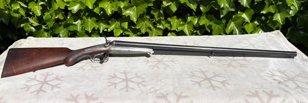 Antiek onklaar Husqvarna jachtgeweer, Antiek en Kunst, Ophalen of Verzenden