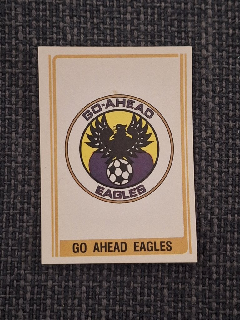 Panini Voetbal 79 Go Ahead Eagles Embleem, Verzenden, Zo goed als nieuw, Sticker