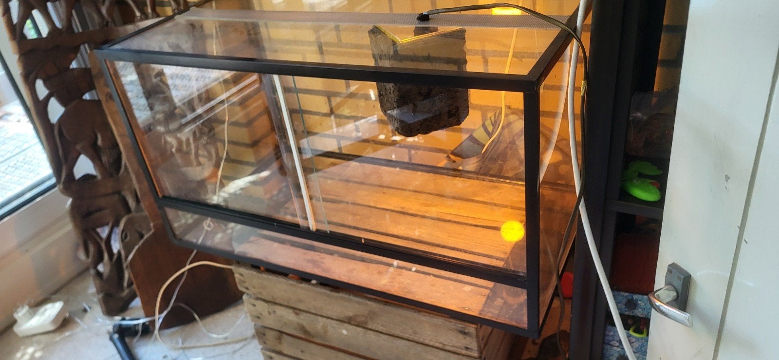 Terrarium 754040 cm, Dieren en Toebehoren, Ophalen