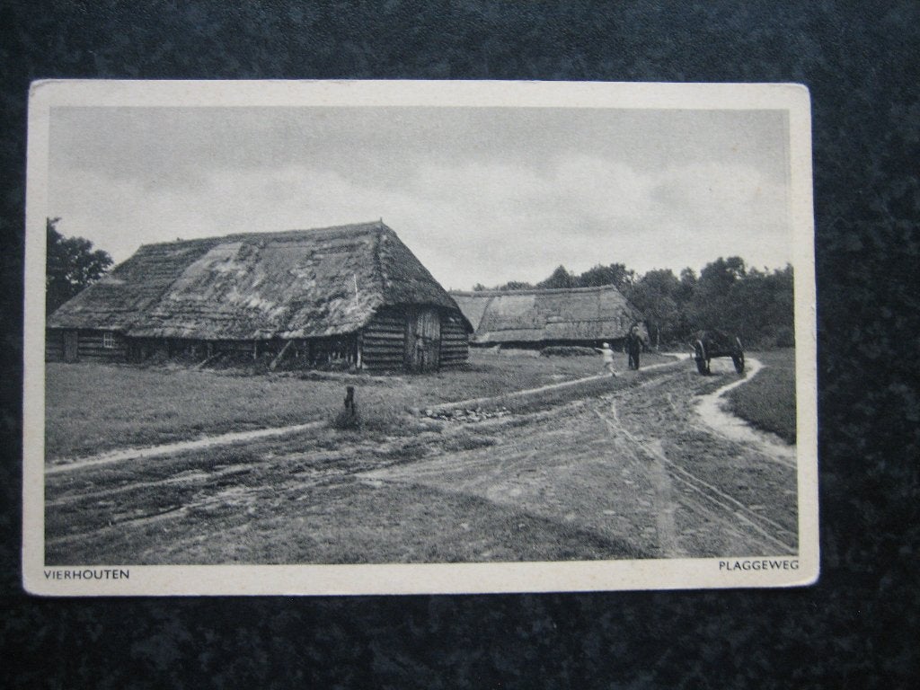 VIERHOUTEN Plaggeweg, Ophalen of Verzenden, 1920 tot 1940, Gelderland