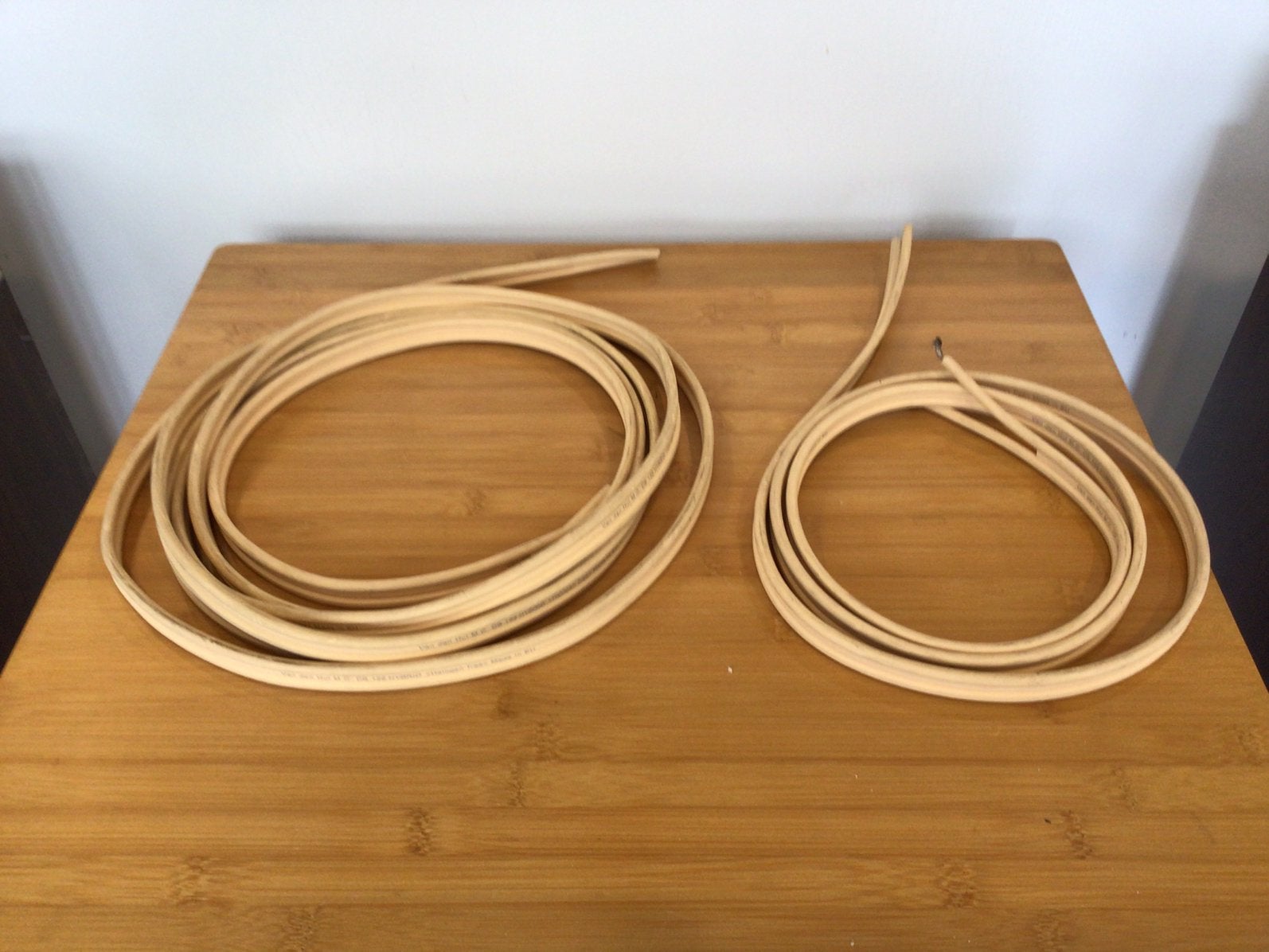 Van den Hul  CS 122 hybrid  5 en 2 meter speakerkabel set., Ophalen, Zo goed als nieuw, Luidsprekerkabel