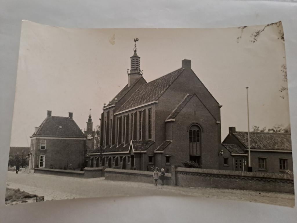 Sluis, lange Wolstraat, echte fotokaart Spangersberg, Ophalen of Verzenden, Zuid-Holland