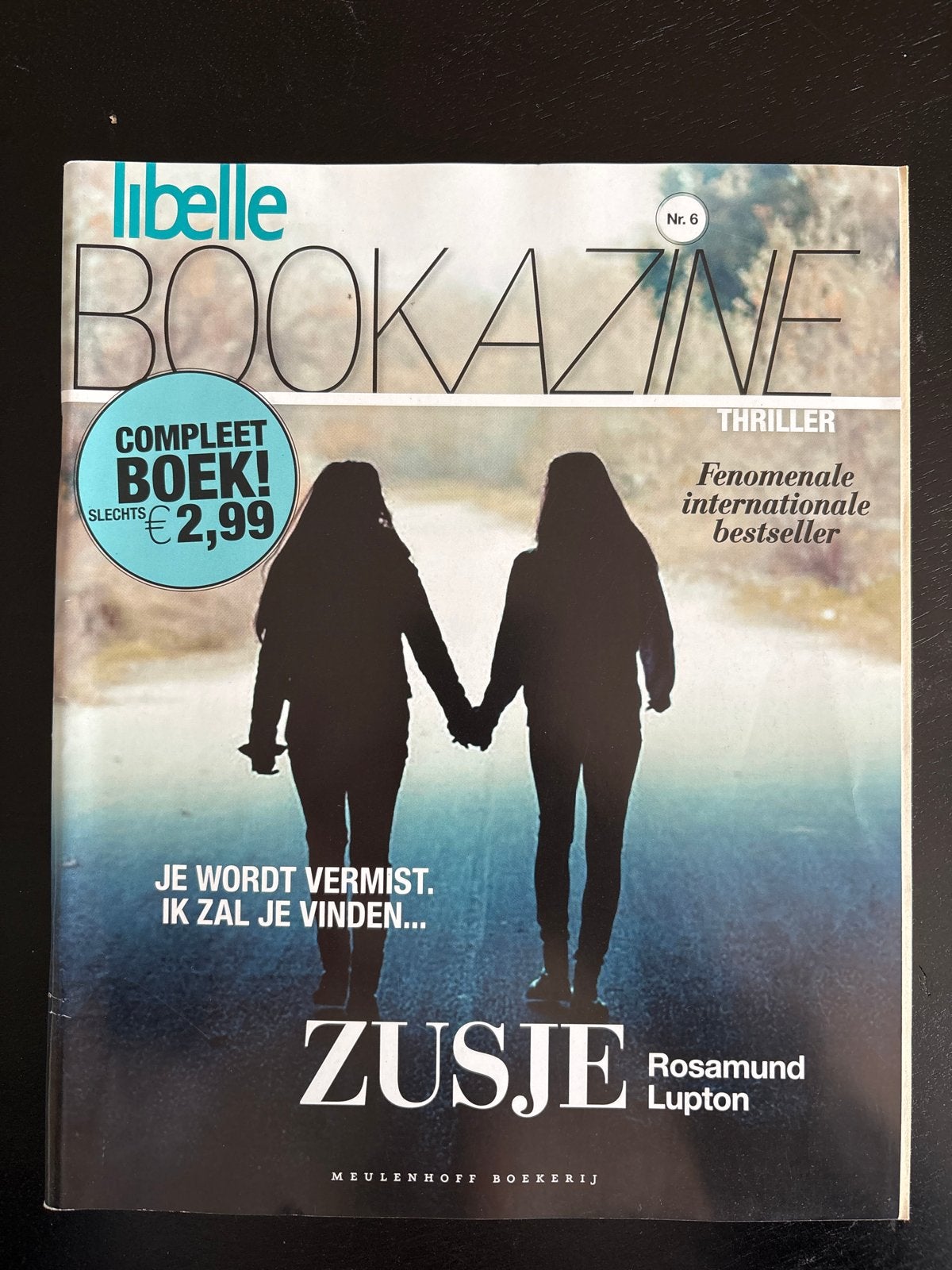 Libelle Bookazine Nr. 6 - Zusje door Rosamund Lupton, Ophalen of Verzenden, Nieuw