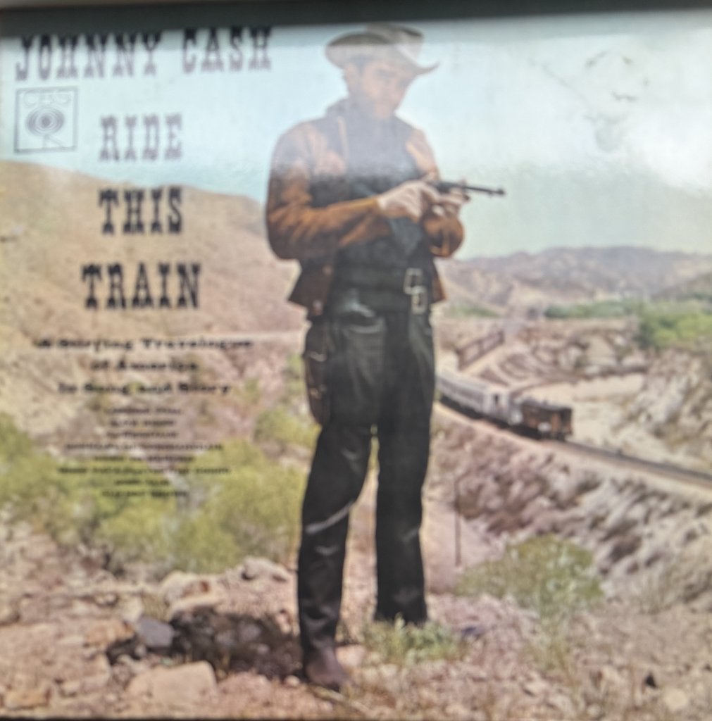 Johnny Cash Ride this train LP, Verzenden, Zo goed als nieuw, 12 inch, LP