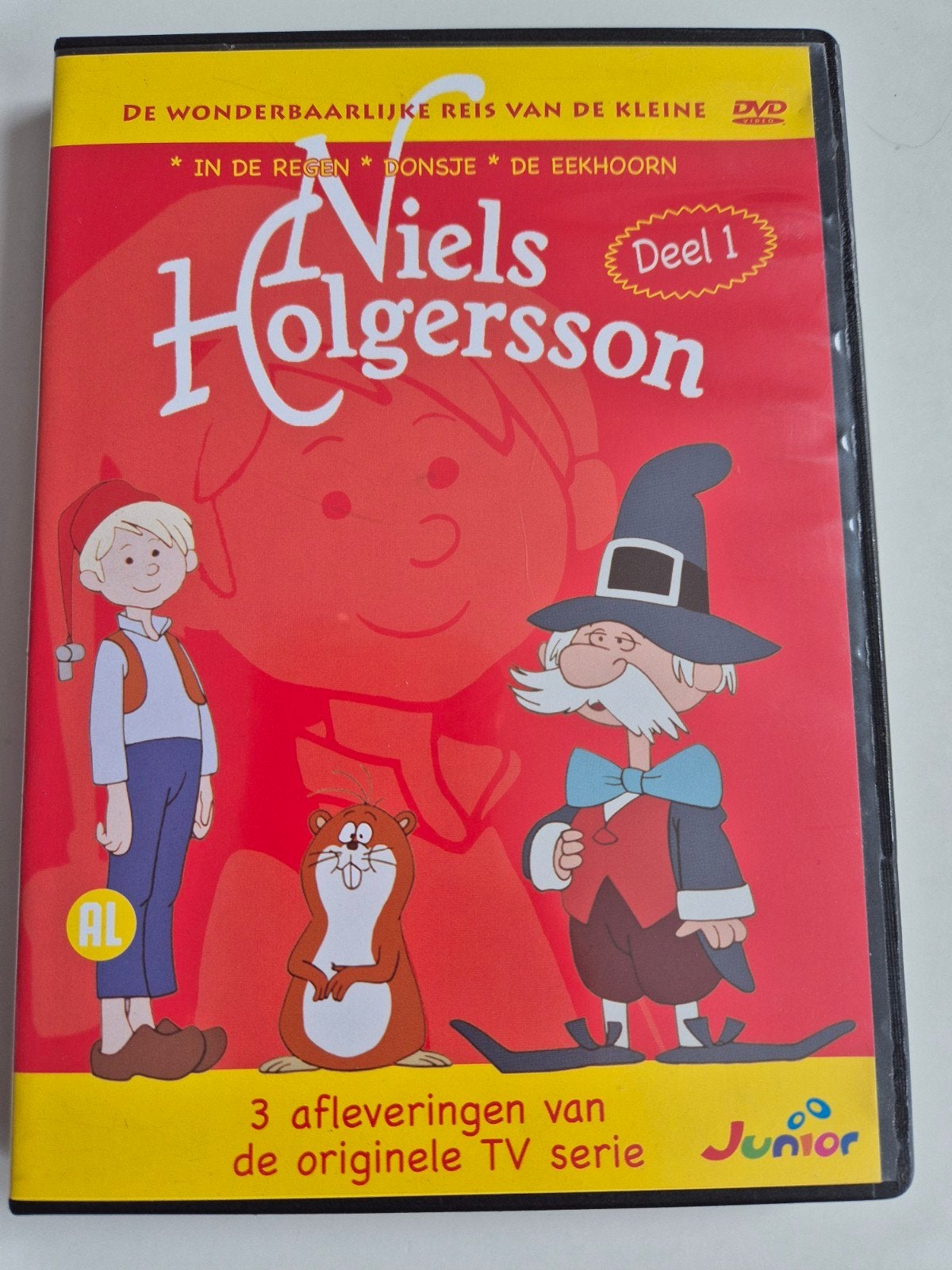 Niels Holgersson Deel 1 DVD - De Wonderbaarlijke Reis, Avontuur, Alle leeftijden, Ophalen of Verzenden, Zo goed als nieuw