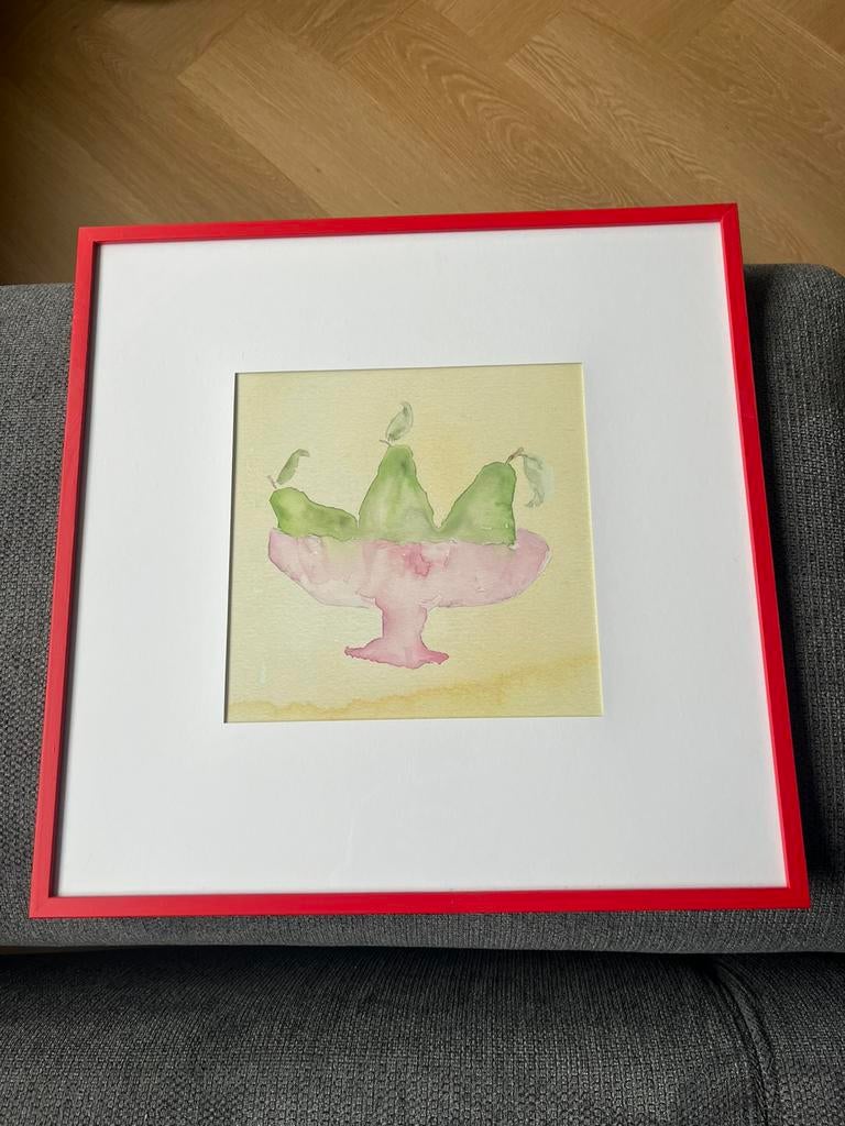 50x50 cm lijst met poster, Ophalen of Verzenden, Hout, 50 tot 75 cm