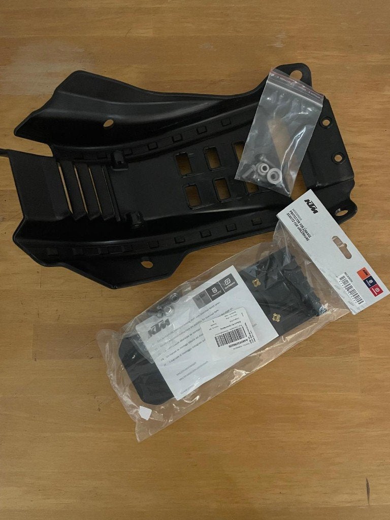 Ktm / Husqvarna skid plate met linkage protection, Ophalen of Verzenden, Nieuw