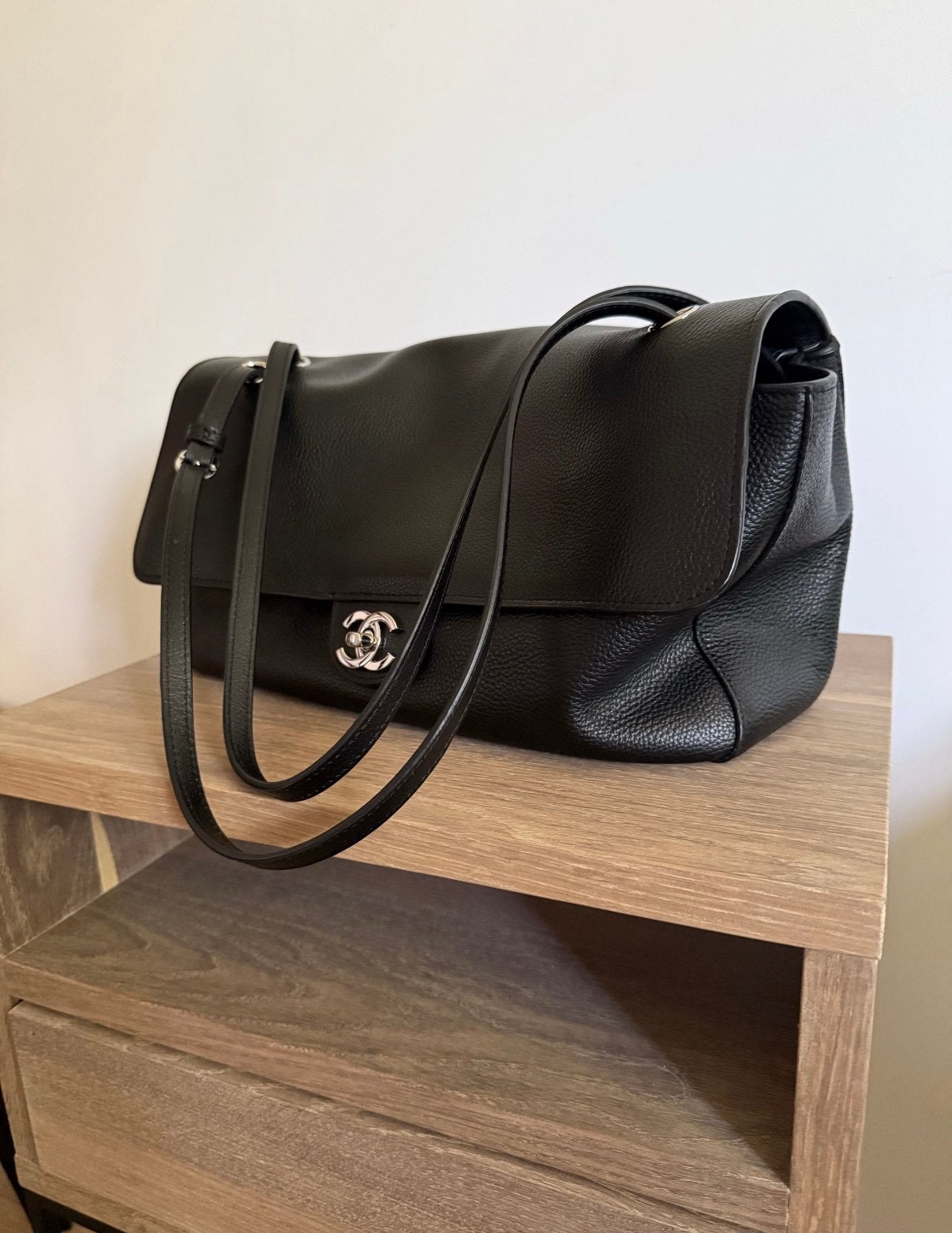 Tas maxi 26 s, 30 cm of meer, Zwart, Ophalen of Verzenden, Nieuw